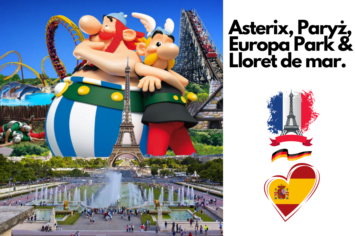DJ RESORT z Asterixem, Europa Park i Paryżem nocą 13-19